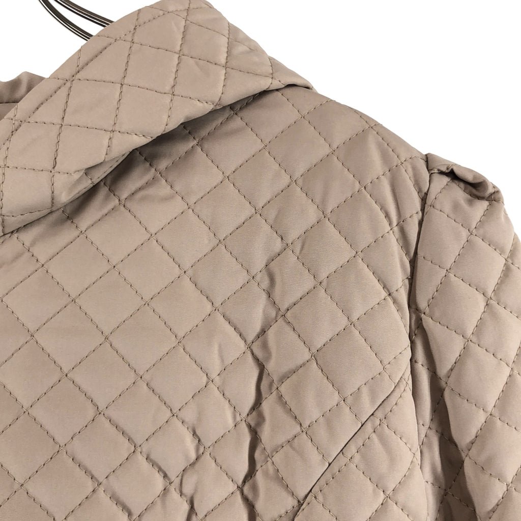 Rene / ルネ | キルティング ジップアップ フーディコート | 38 | レディース