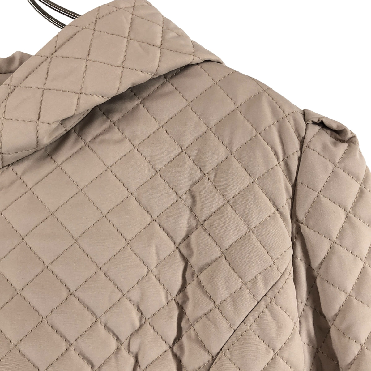 Rene / ルネ | キルティング ジップアップ フーディコート | 38 | レディース