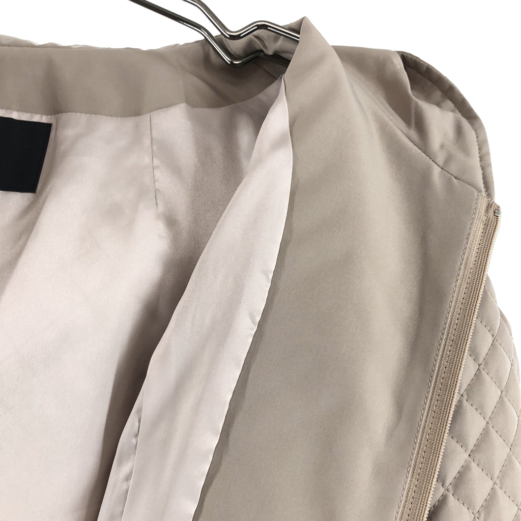 Rene / ルネ | キルティング ジップアップ フーディコート | 38 | レディース