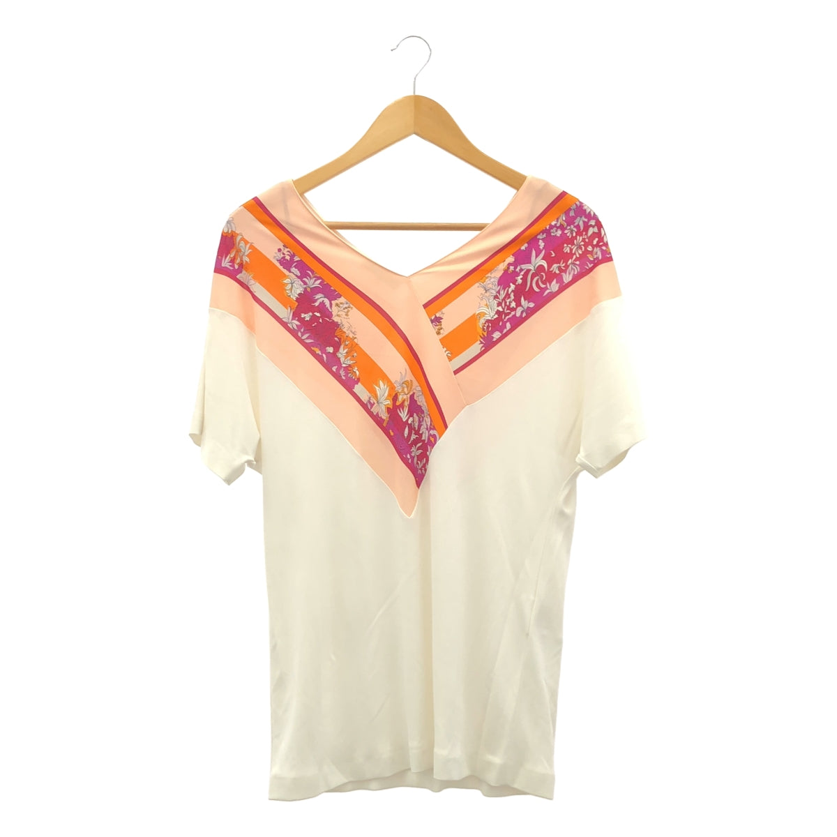 EMILIO PUCCI / 에밀리오 푸치 | 레이온 실크 총 무늬 블라우스 탑스 | 36 | 여성