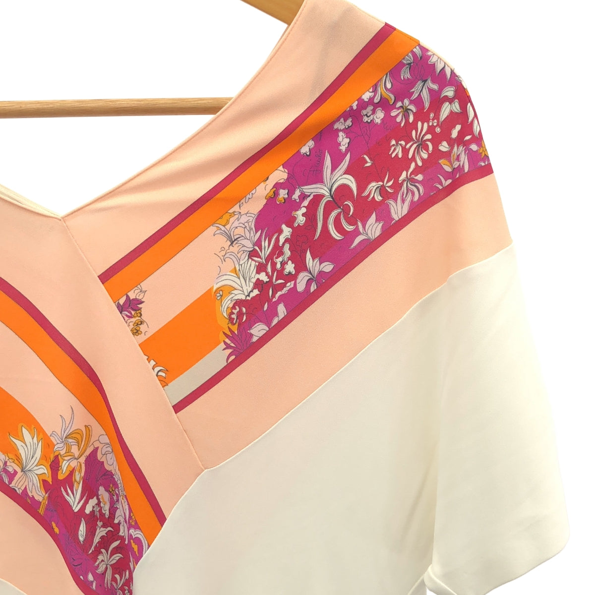EMILIO PUCCI / 에밀리오 푸치 | 레이온 실크 총 무늬 블라우스 탑스 | 36 | 여성