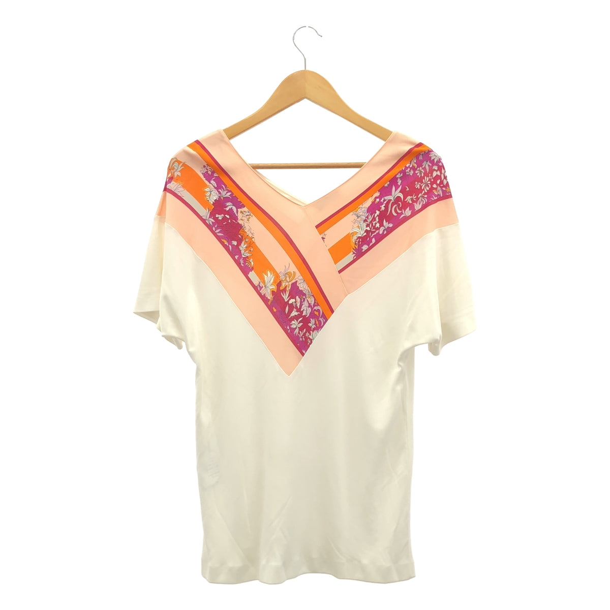 EMILIO PUCCI / 에밀리오 푸치 | 레이온 실크 총 무늬 블라우스 탑스 | 36 | 여성