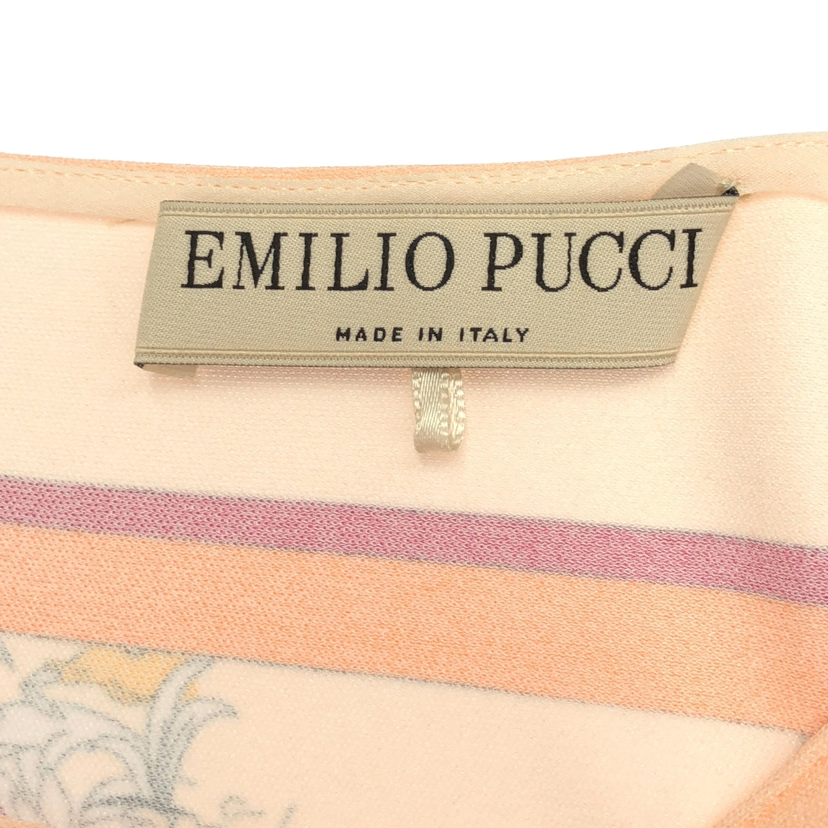 EMILIO PUCCI / 에밀리오 푸치 | 레이온 실크 총 무늬 블라우스 탑스 | 36 | 여성