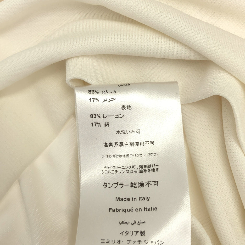 EMILIO PUCCI / 에밀리오 푸치 | 레이온 실크 총 무늬 블라우스 탑스 | 36 | 여성