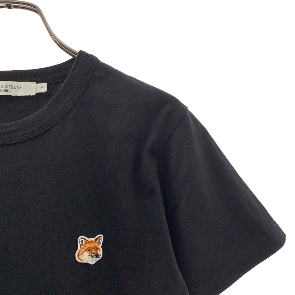 MAISON KITSUNE | 狐狸圖案棉質圓領上衣 | S碼 | 女款