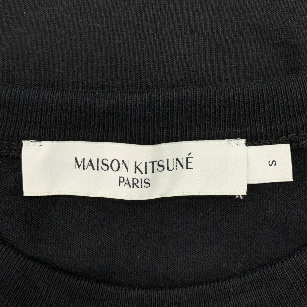 MAISON KITSUNE | 狐狸圖案棉質圓領上衣 | S碼 | 女款