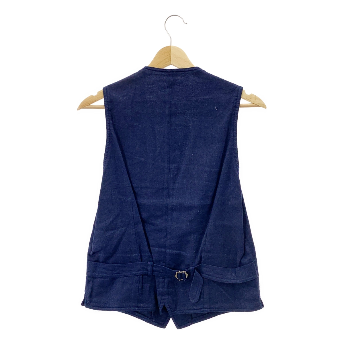 LARDINI | 羊毛與亞麻馬甲（配胸花）| 46碼 | 男款