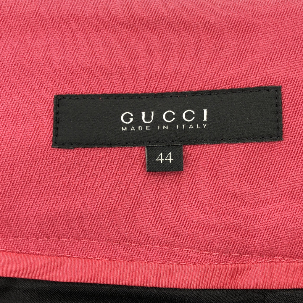 GUCCI / グッチ | ロゴボタン ダブルポケット スカート / 総裏地 | 44 | レディース