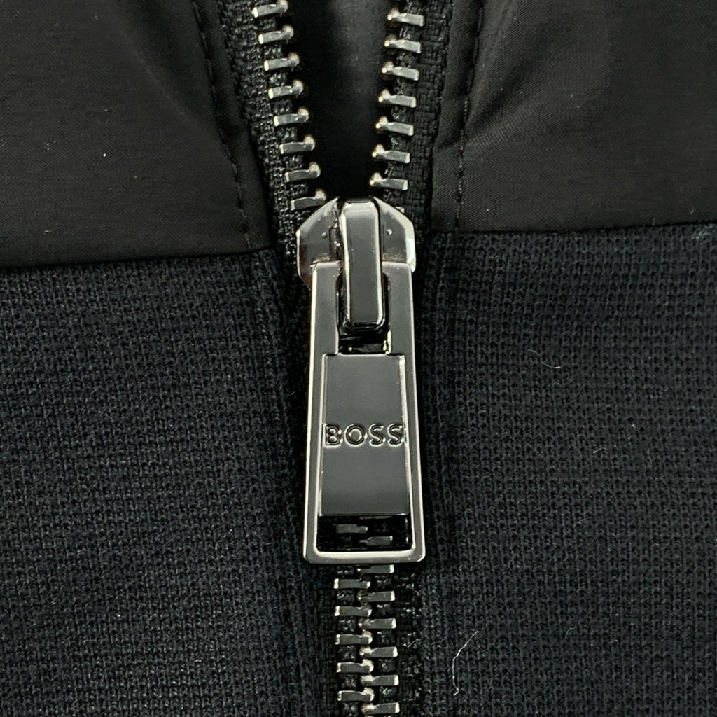 HUGO BOSS / 휴고 보스 | 로고 풀 Zip 스웨트 재킷 후디 | L |