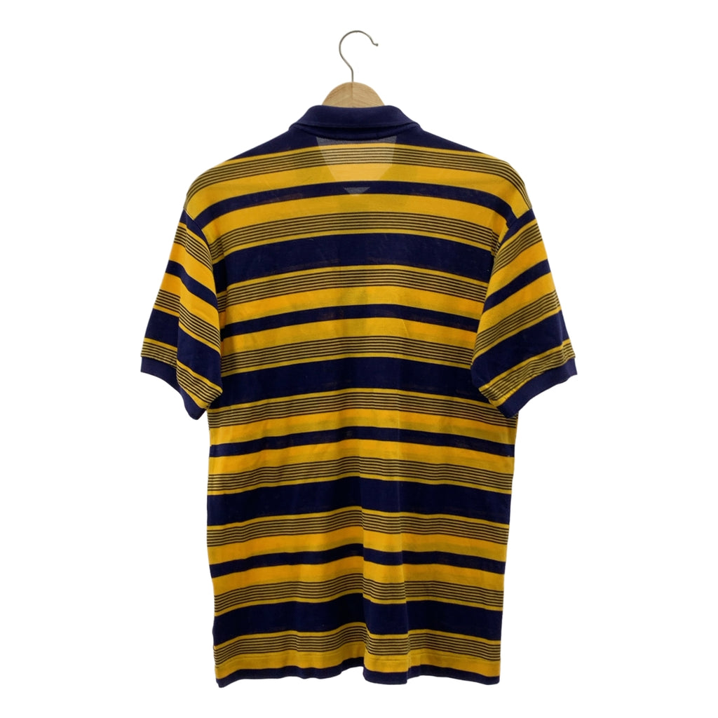 YVES SAINT LAURENT / 이브산 로랑 | 테두리 로고 버튼 폴로 셔츠 | LA | 남성