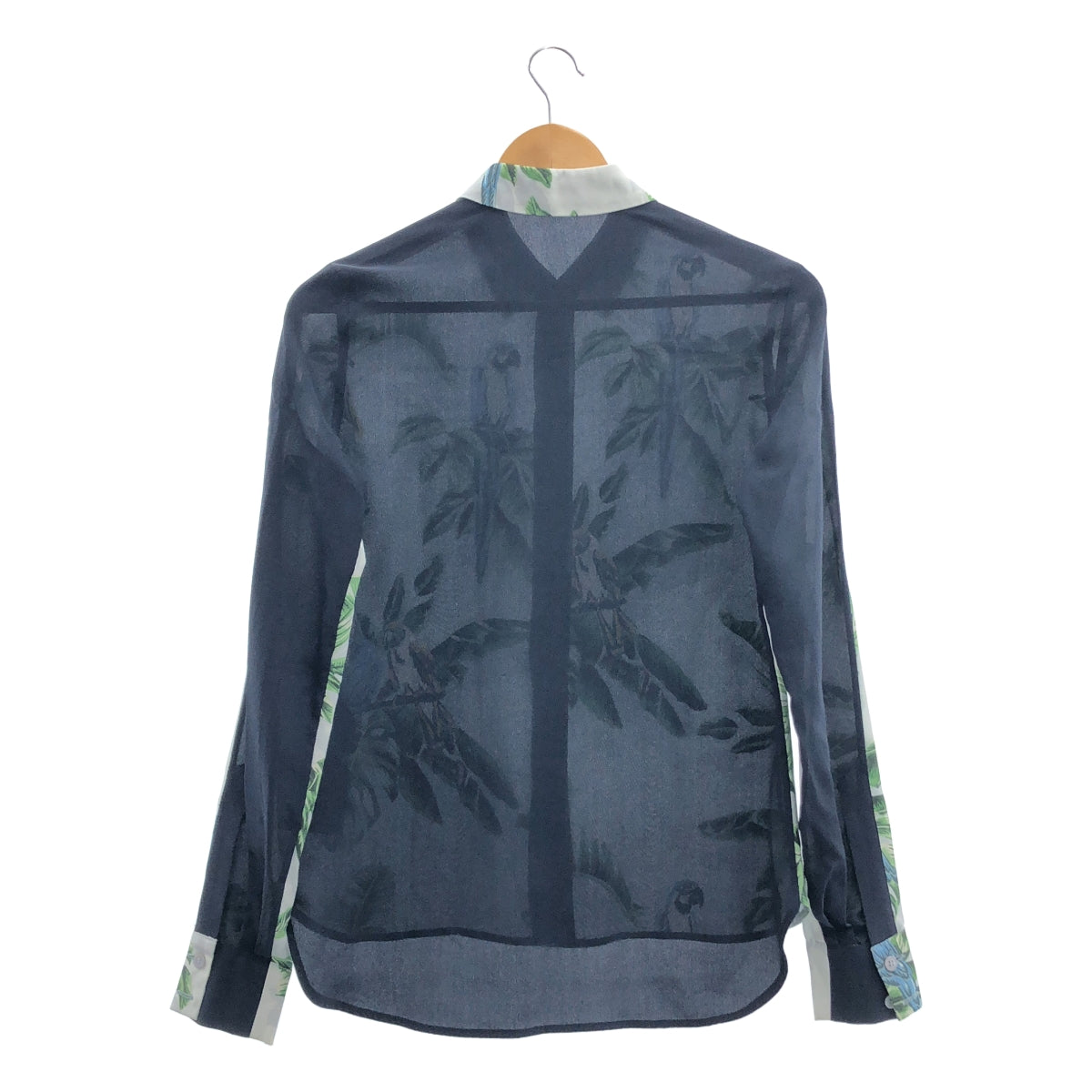 STELLA McCARTNEY | 真絲植物鳥印花襯衫 | 尺寸 36 | 女款