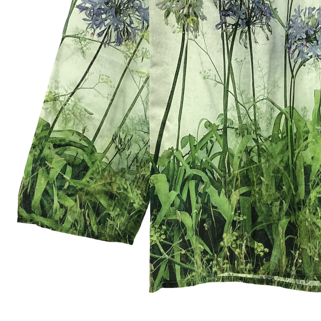 Agnes b. / アニエスベー | コットン 転写プリント シャツ | 1 | レディース