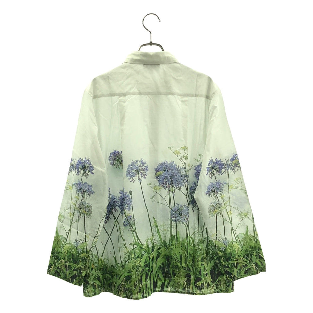 Agnes b. / アニエスベー | コットン 転写プリント シャツ | 1 | レディース