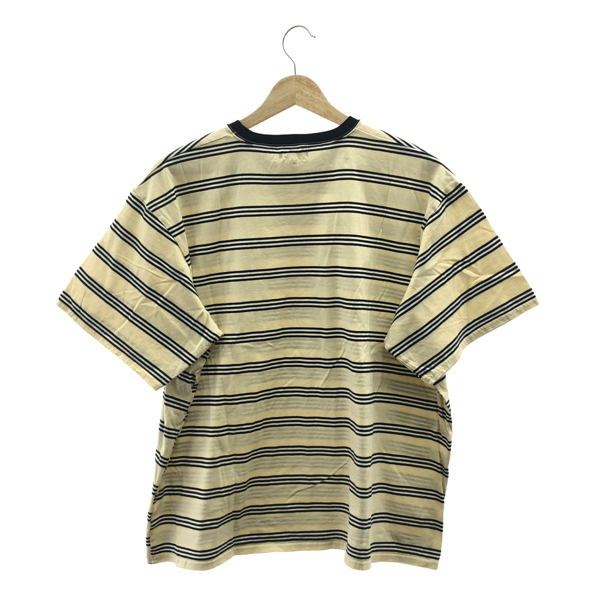 후지 / 후지 | 코튼 테두리 컷소우 | M | 블랙/아이보리 | 남성