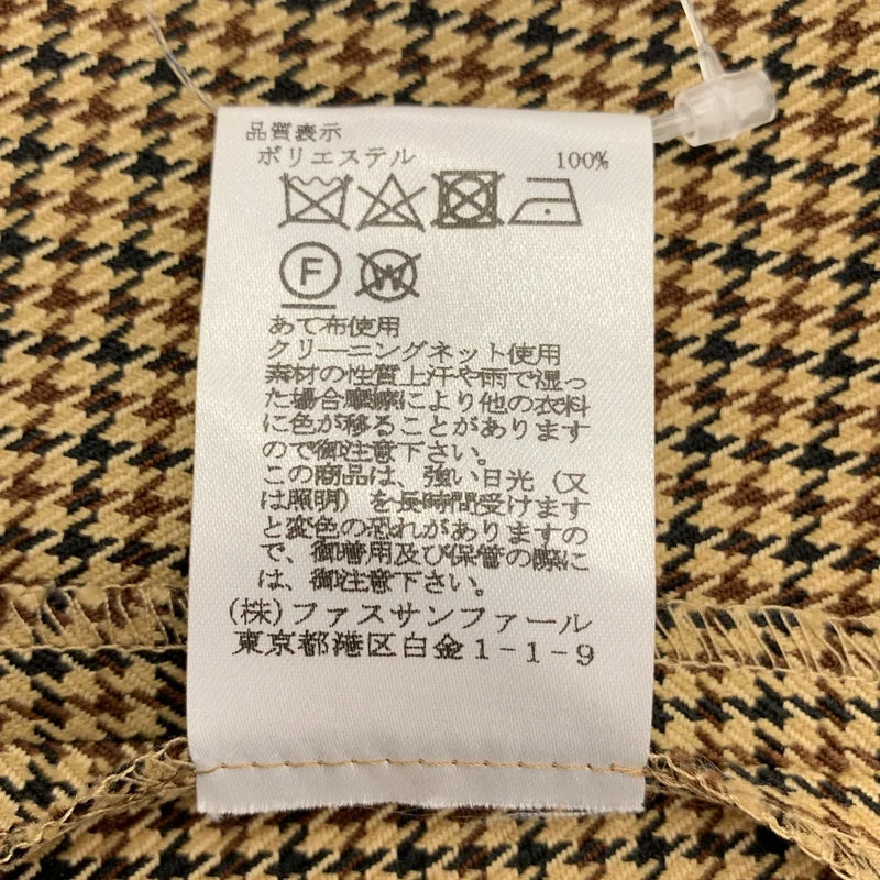 【美品】  BRAHMIN / ブラーミン | 金ボタン ダブルブレスト ジレ ベスト | 38 | ブラウン | レディース