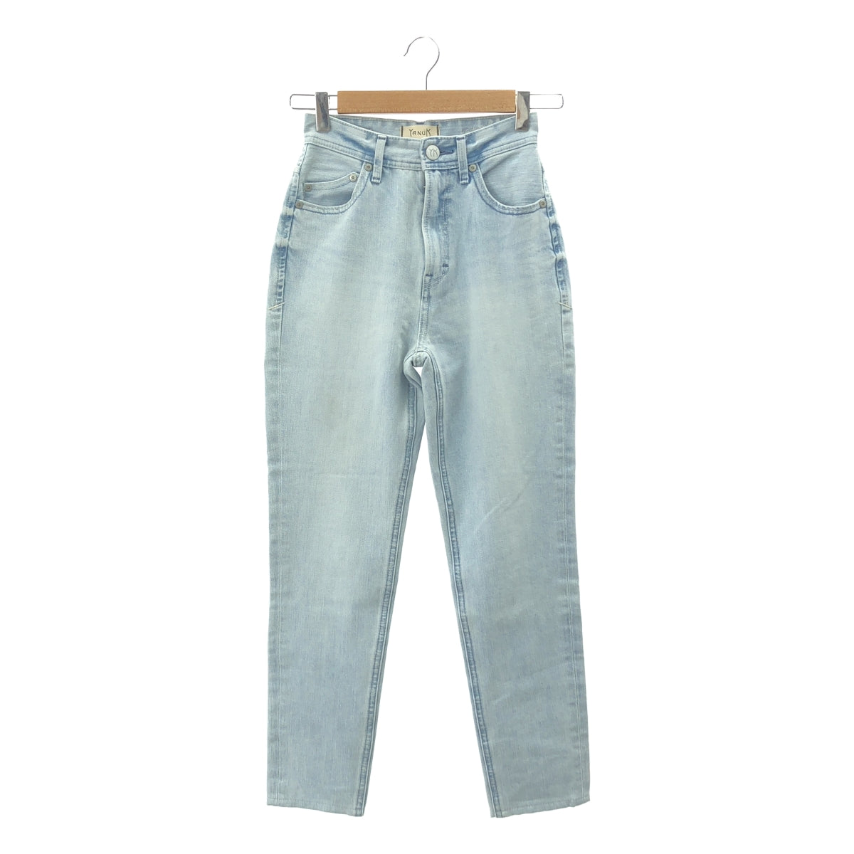 YANUK / ヤヌーク | High Waist RUTH / Slim Tapered  / ハイウエスト スリムテーパード デニムパンツ | 23 | インディゴ | レディース