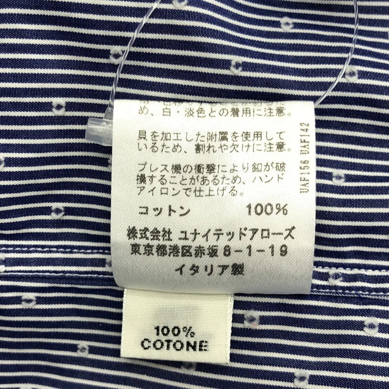 Drawer / 드로어 | Salvatore Piccolo / 스트라이프 밴드 칼라 셔츠 | 40 | 여성