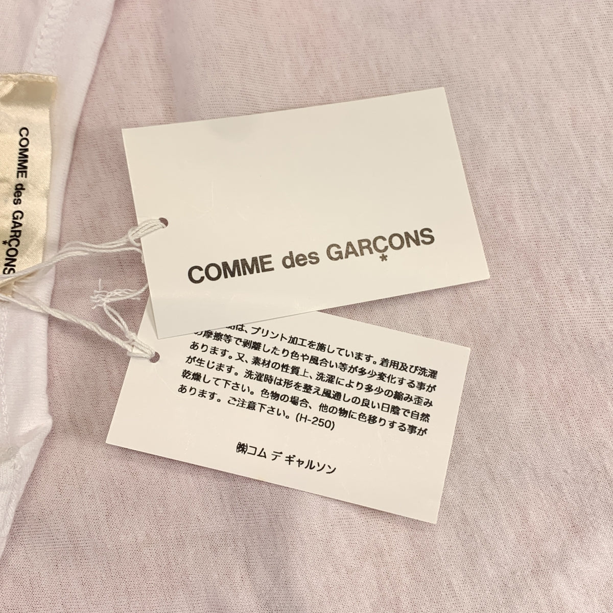 COMME des GARCONS / コムデギャルソン | 2015SS | プリント クルーネック Tシャツ カットソー | S | レディース