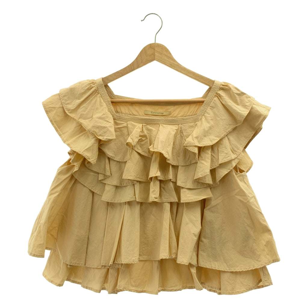 Curensology | 府綢荷葉邊襯衫 | F |