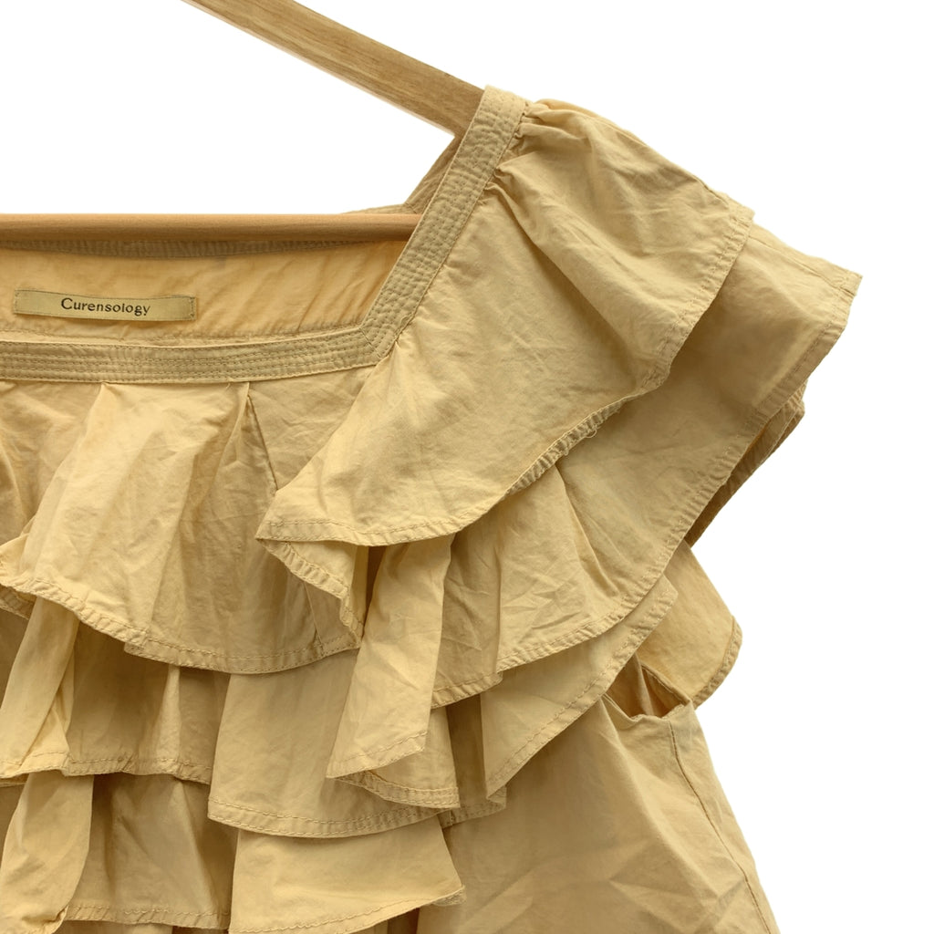 Curensology | 府綢荷葉邊襯衫 | F |