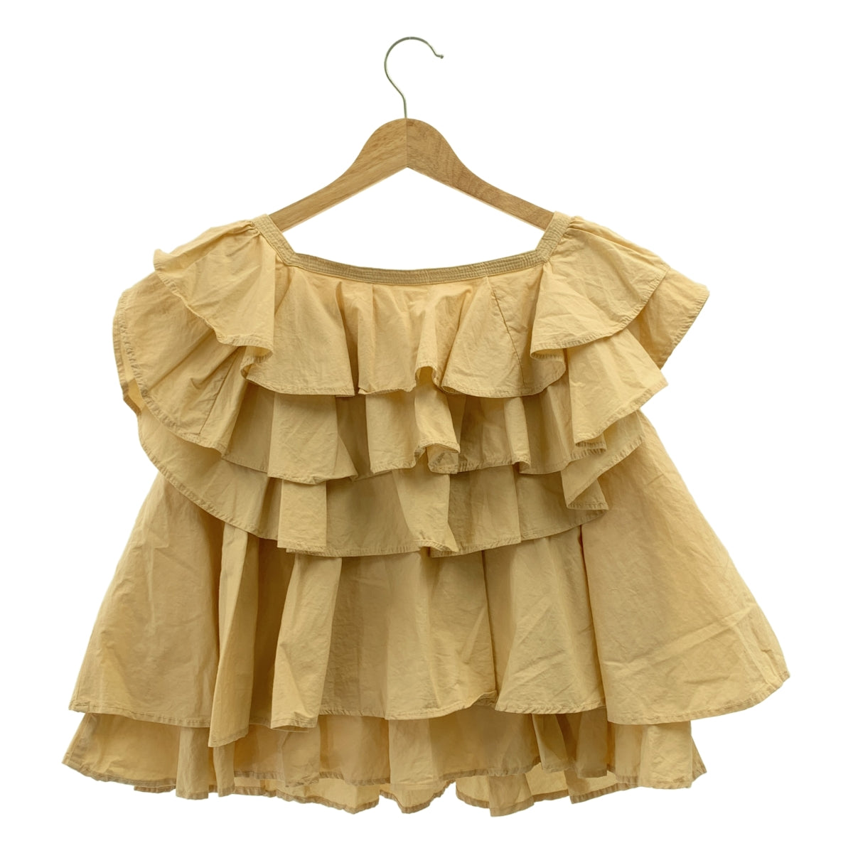 Curensology | 府綢荷葉邊襯衫 | F |