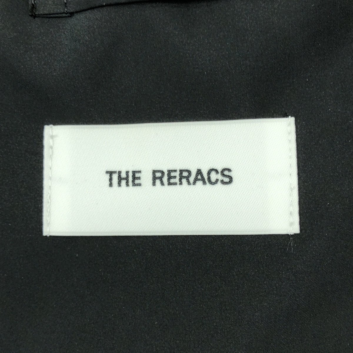 【美品】  THE RERACS / ザリラクス | 2025SS | LAYERED HEM MA-1 BOMBER JACKET レイヤード ヘム ボンバージャケット | 38 | ブラック | レディース