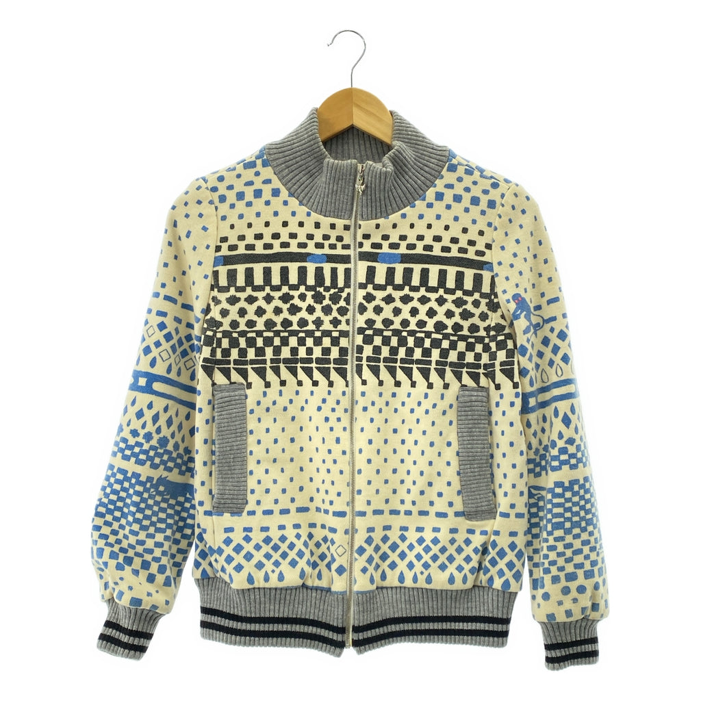 mina perhonen / 미나펠호넨 | sprint 울 총무늬 지퍼 업 재킷 | 36 |