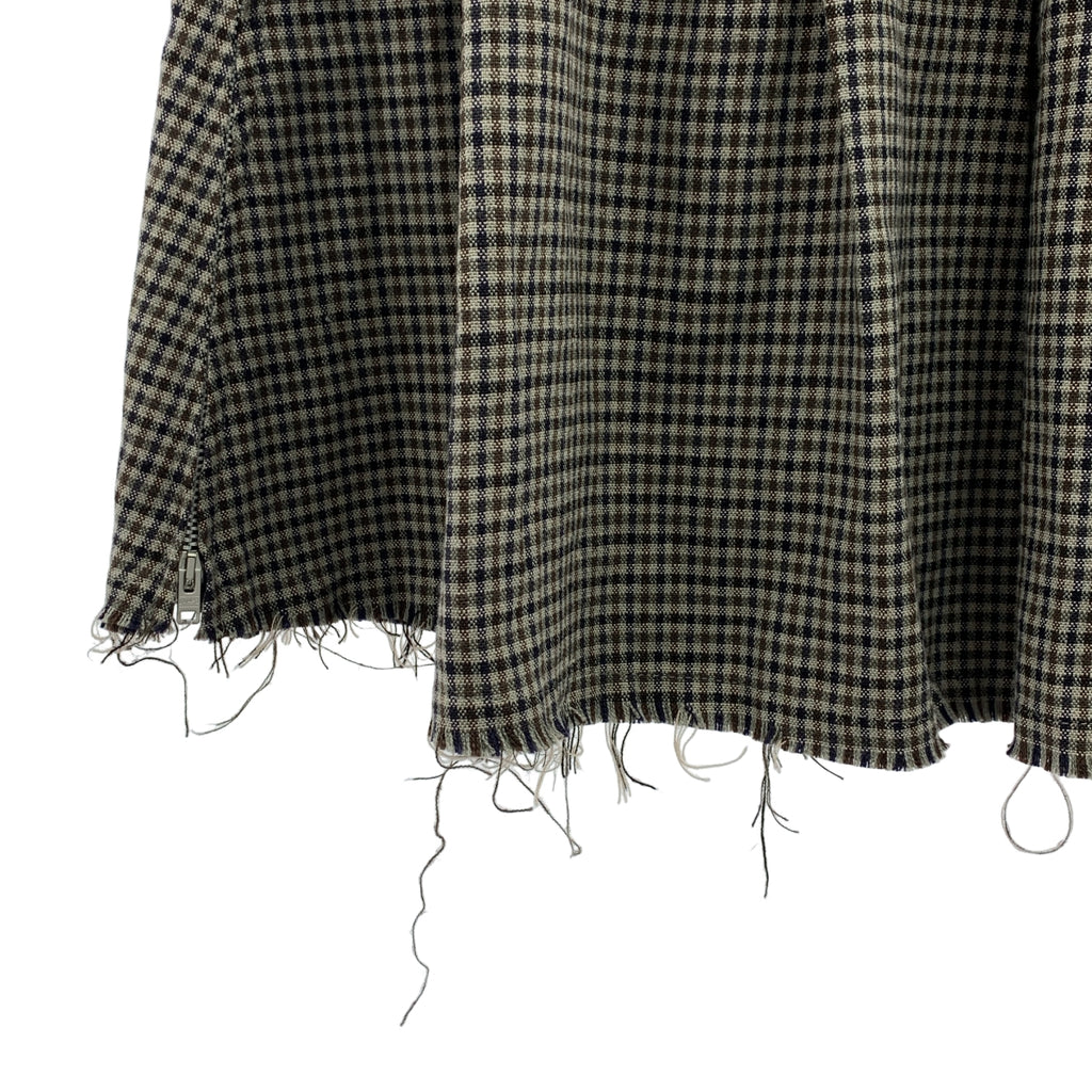 OUR LEGACY / 아워 레거시 | 컷오프 사이드 지퍼 스커트 | 38 |