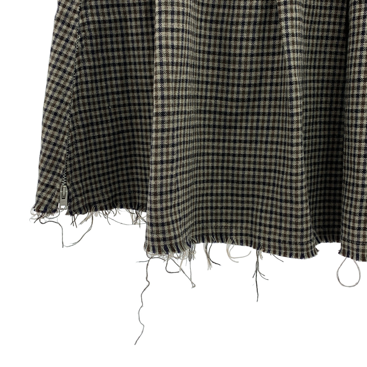 OUR LEGACY / 아워 레거시 | 컷오프 사이드 지퍼 스커트 | 38 |