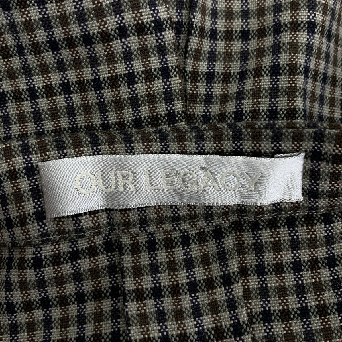 OUR LEGACY / 아워 레거시 | 컷오프 사이드 지퍼 스커트 | 38 |