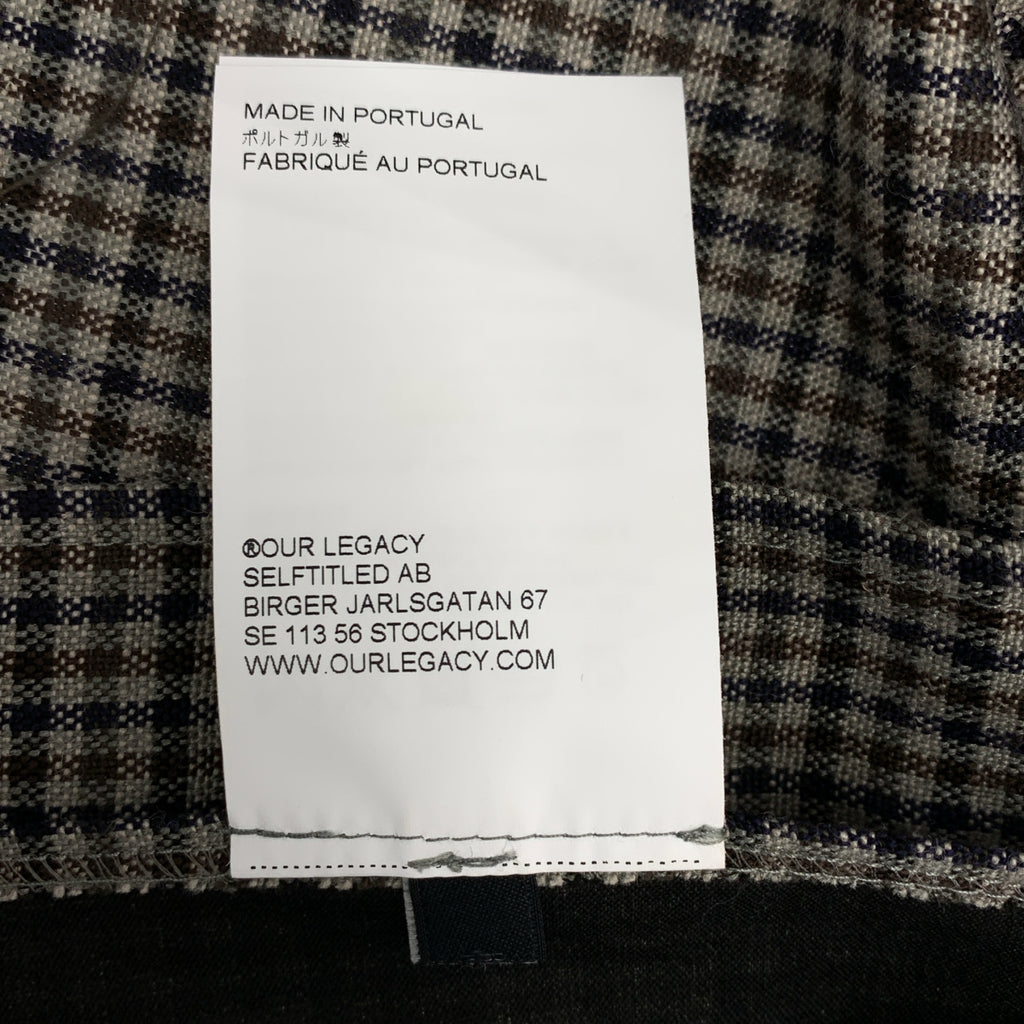 OUR LEGACY / 아워 레거시 | 컷오프 사이드 지퍼 스커트 | 38 |