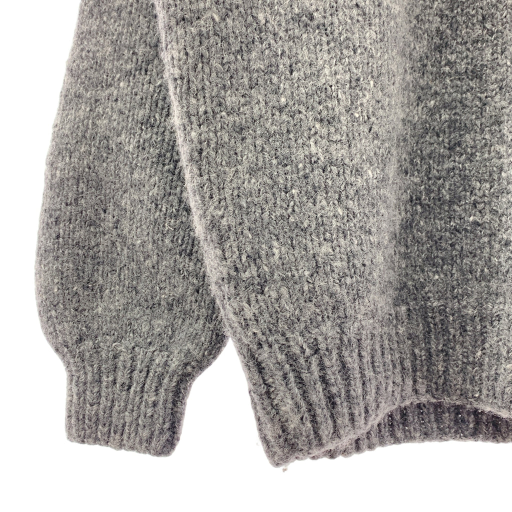 PAPAS | 羊毛低針套頭針織衫 |