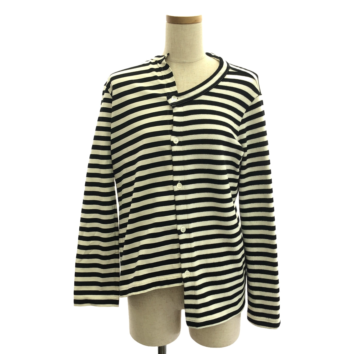 JUNYA WATANABE COMME des GARCONS / Junya Watanabe | 2019SS | Cotton mixed material striped cardigan | S | Women's