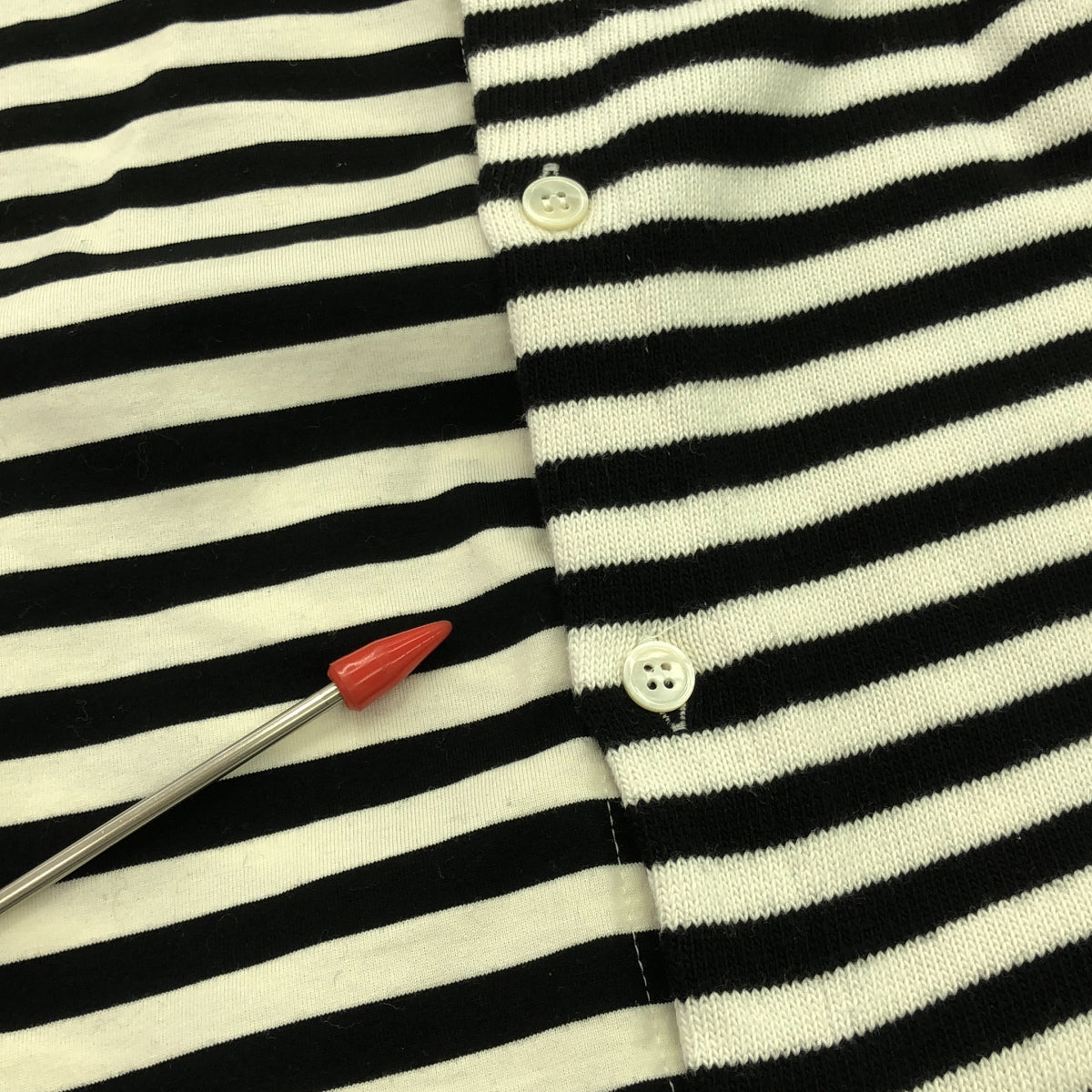 JUNYA WATANABE COMME des GARCONS / Junya Watanabe | 2019SS | Cotton mixed material striped cardigan | S | Women's