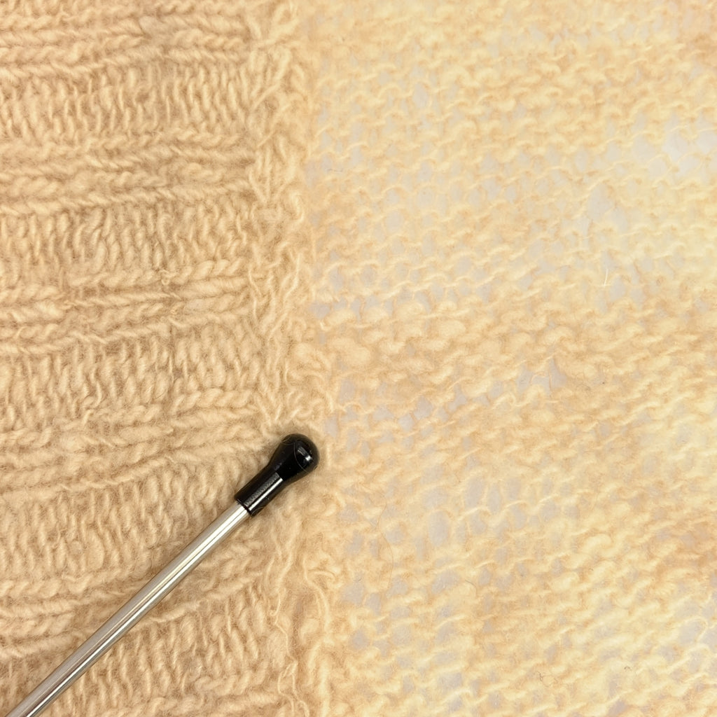 mina perhonen | 蓬鬆低針流蘇針織長版開襟衫 | 米色 | 女款