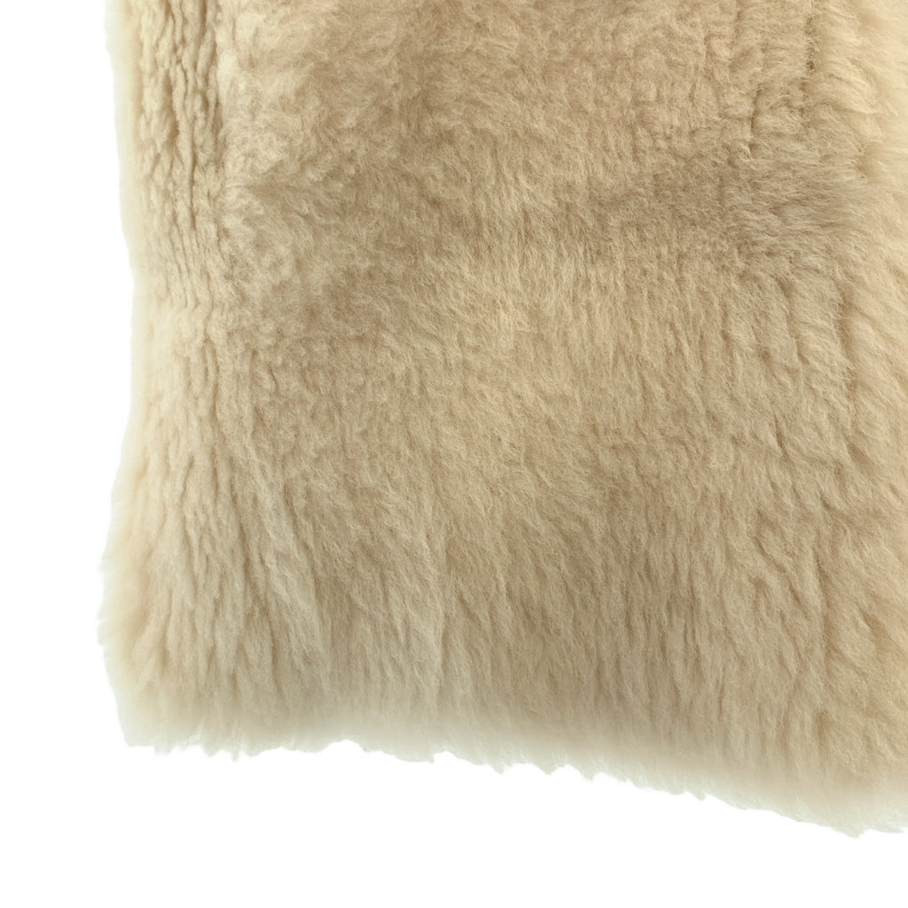 Whim Gazette | 連帽皮草馬甲/羊毛背心 | F | 女款