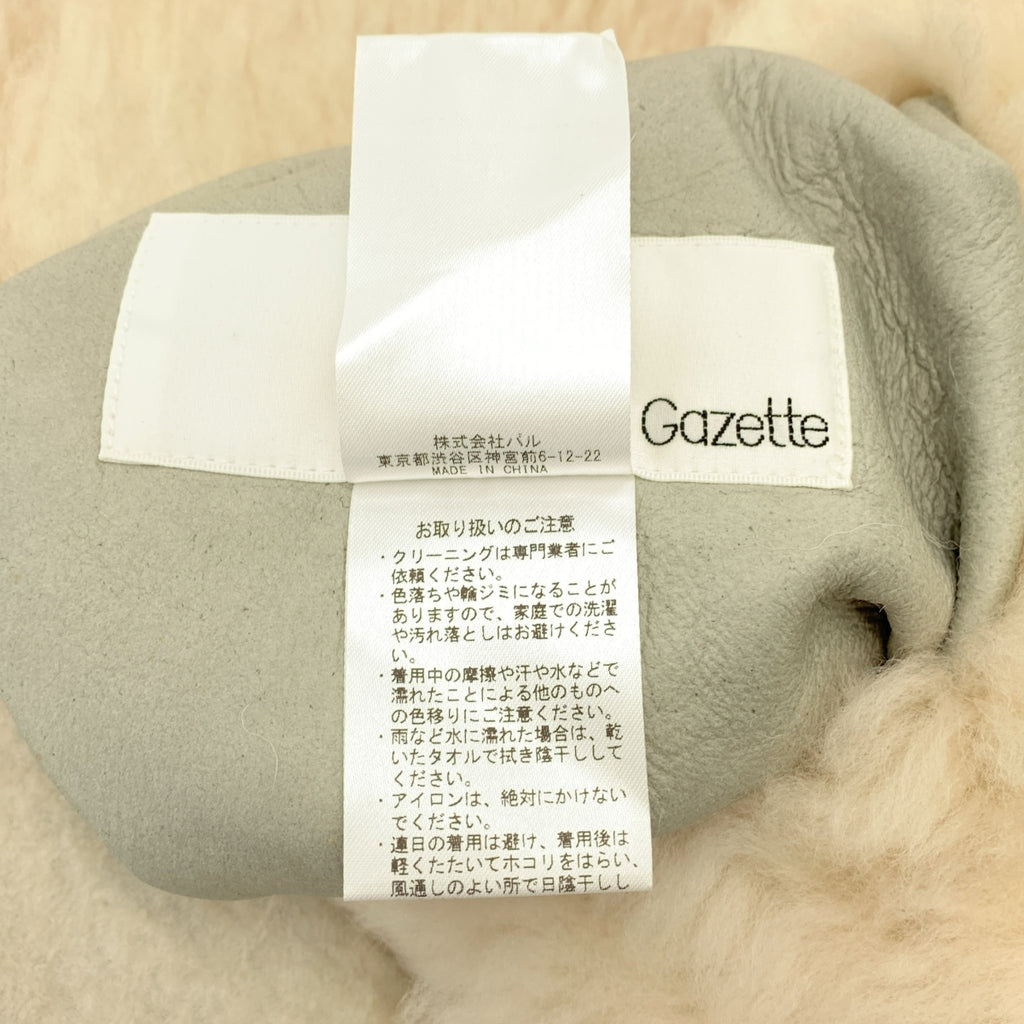 Whim Gazette | 連帽皮草馬甲/羊毛背心 | F | 女款