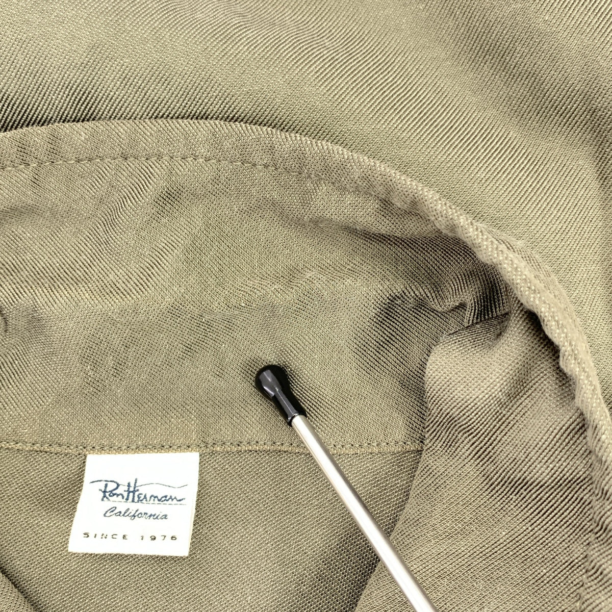 Ron Herman / ロンハーマン | レーヨンコットン M-65 ミリタリージャケット | XS | オリーブ | レディース