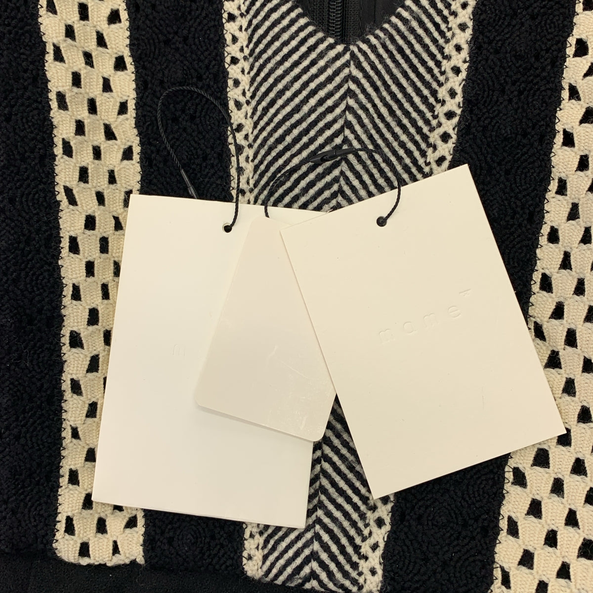 Mame Kurogouchi / マメクロゴウチ | フリンジスリーブ ニット ドレス ワンピース / 裏地付き | 1 | レディース