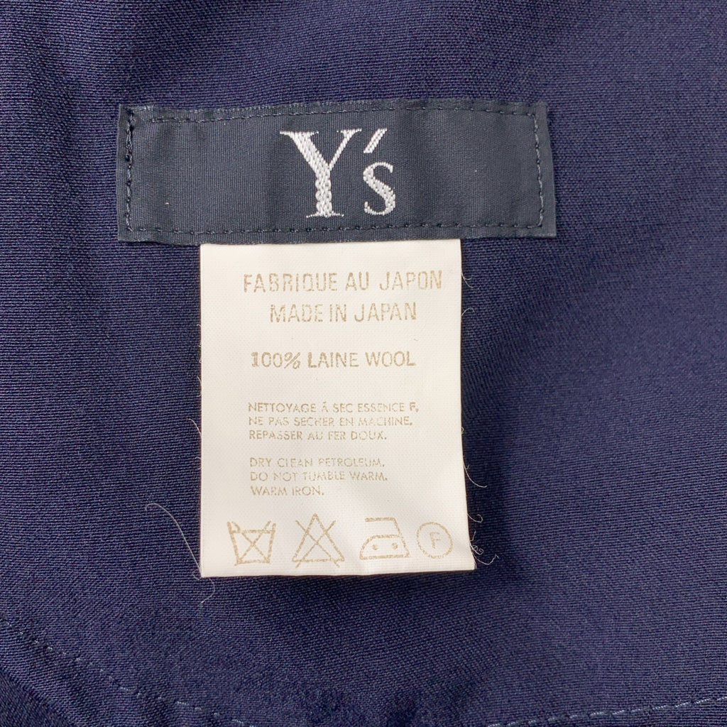 Y's / ワイズヨウジヤマモト | 1997AW | ウールギャバ レギュラーカラーワンピース |