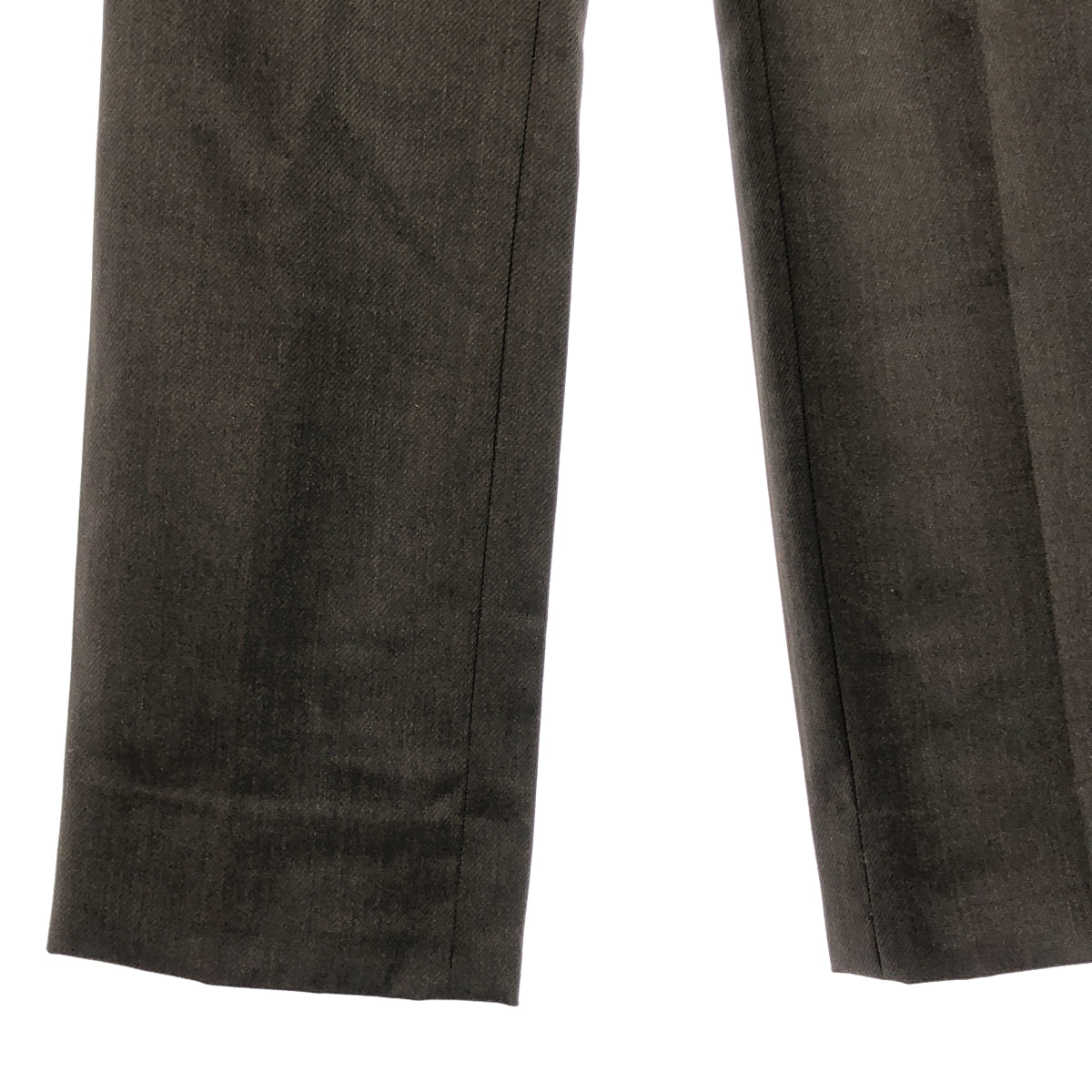 FENDART / フェンダール | tuck trousers / タック トラウザーズ パンツ | 37 | ダークブラウン | メンズ
