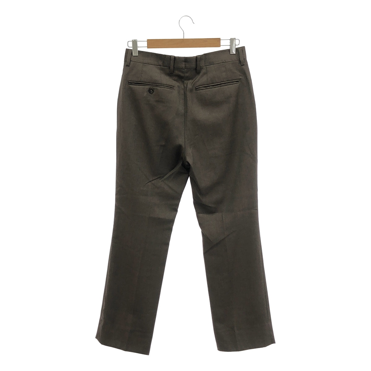 FENDART / フェンダール | tuck trousers / タック トラウザーズ パンツ | 37 | ダークブラウン | メンズ