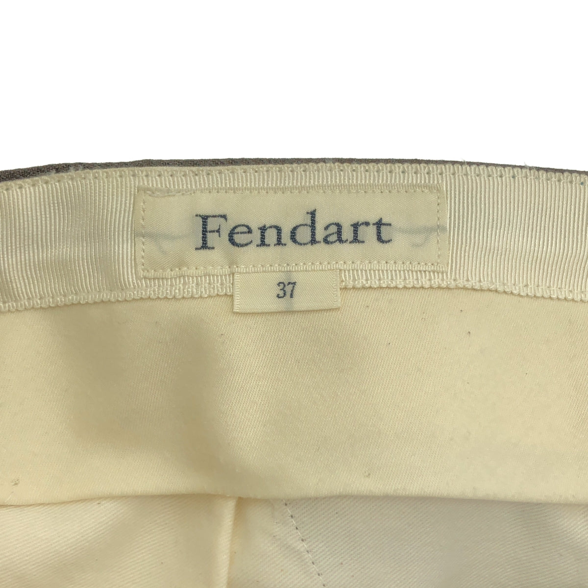 FENDART / フェンダール | tuck trousers / タック トラウザーズ パンツ | 37 | ダークブラウン | メンズ