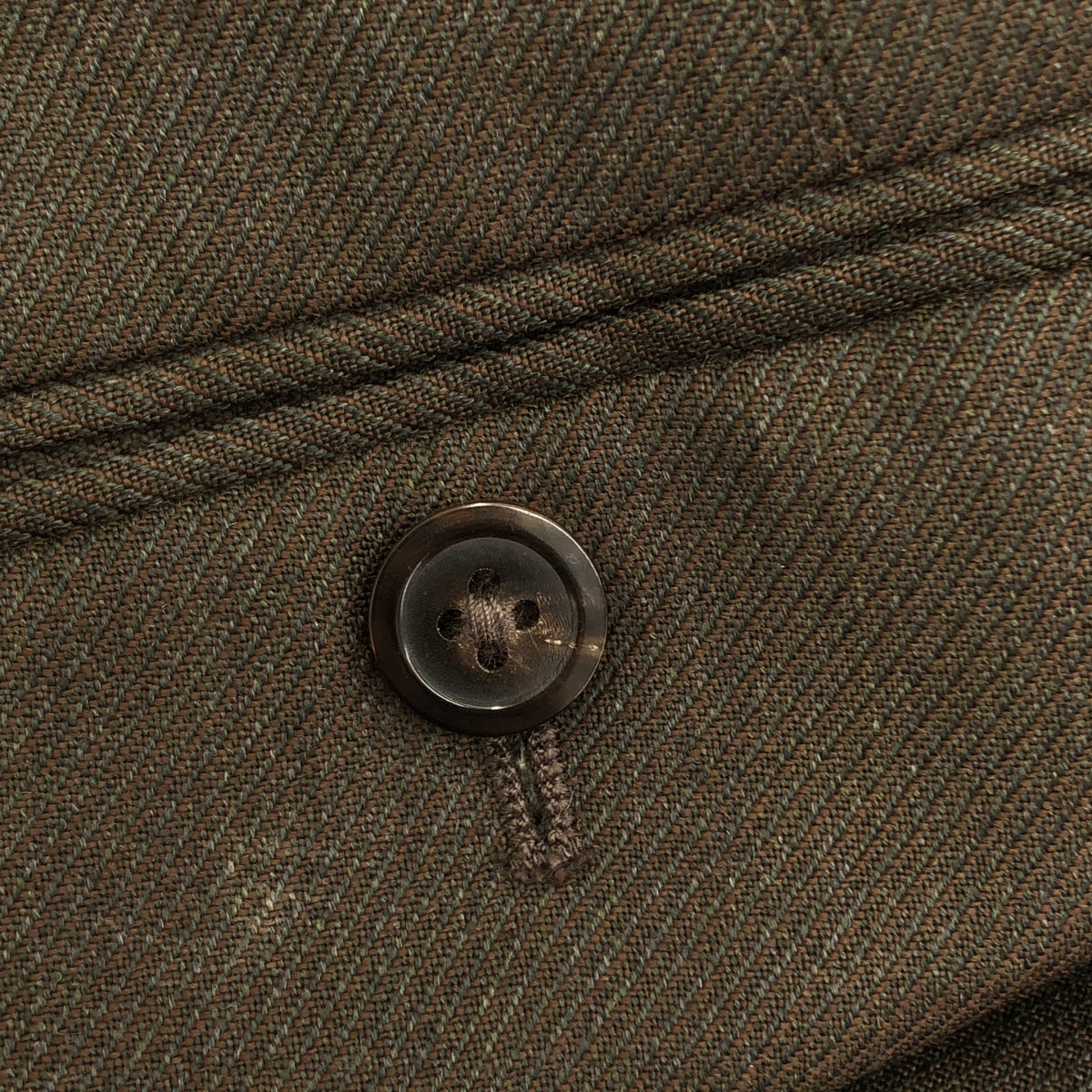 FENDART / フェンダール | tuck trousers / タック トラウザーズ パンツ | 37 | ダークブラウン | メンズ