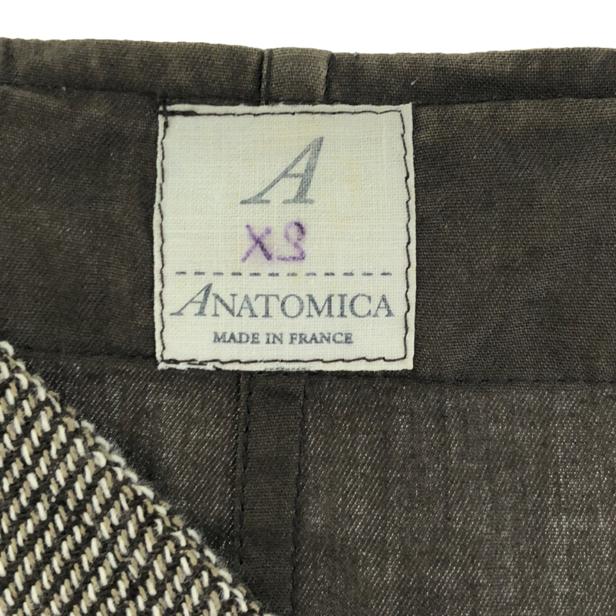 ANATOMICA / アナトミカ | SAGAN VEST リネン サガンベスト | XS | ブラウン | メンズ – KLD