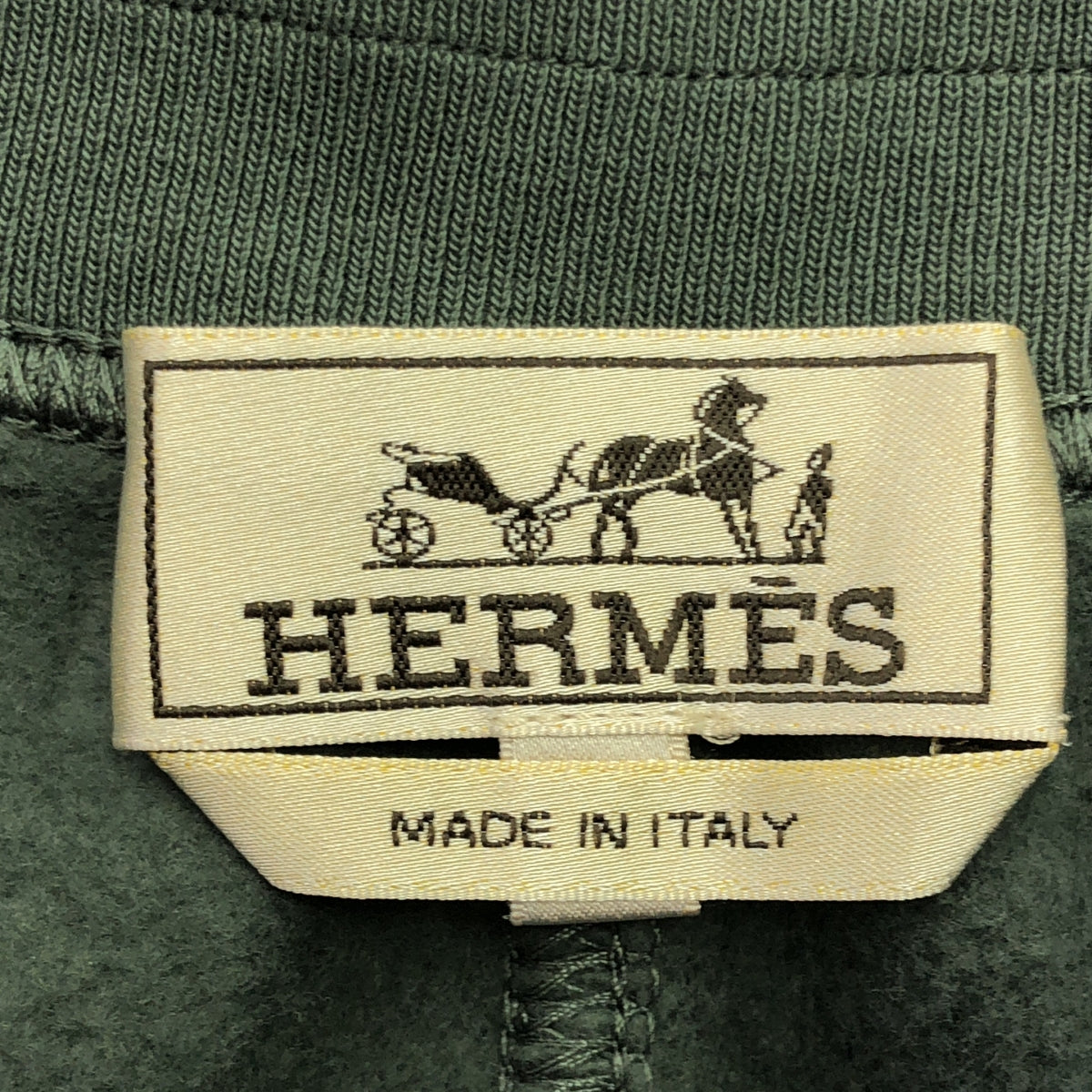 【美品】  HERMES / エルメス | ランH サイドライン スウェット パンツ | S | グレー系 | メンズ
