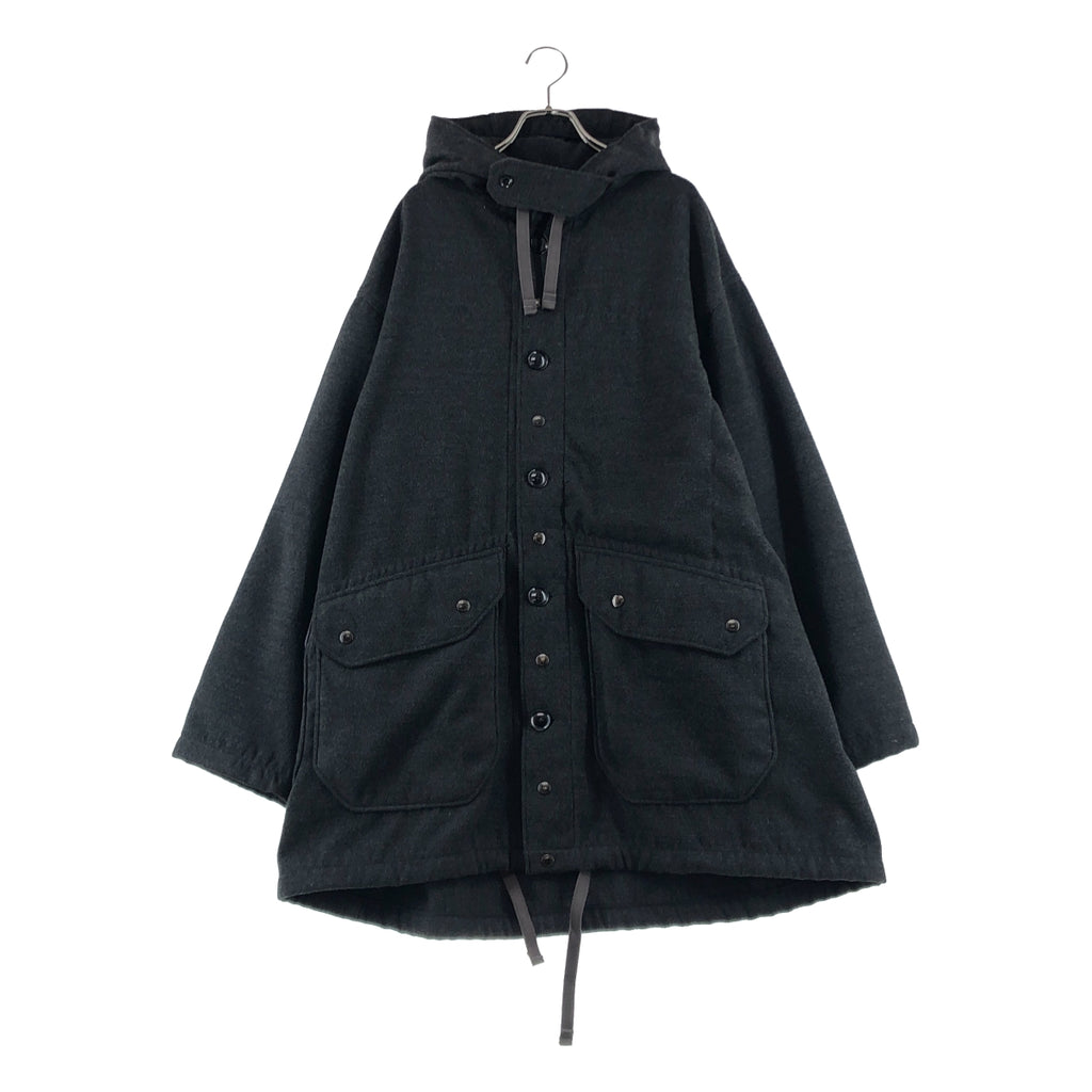Engineered Garments / エンジニアドガーメンツ | Madison Parka / ウール オーバーコート フーディ / 総裏地 | M | メンズ
