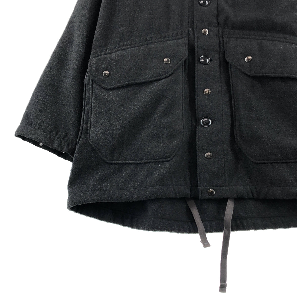 Engineered Garments / エンジニアドガーメンツ | Madison Parka / ウール オーバーコート フーディ / 総裏地 | M | メンズ