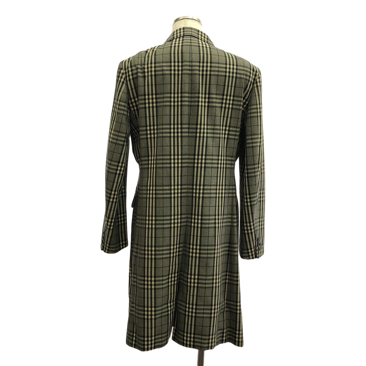 COMME des GARCONS HOMME PLUS / コムデギャルソンオムプリュス | 2020AW | ポリエステル シングル チェスターコート / 総裏地 | M | グレー/ブラック | メンズ