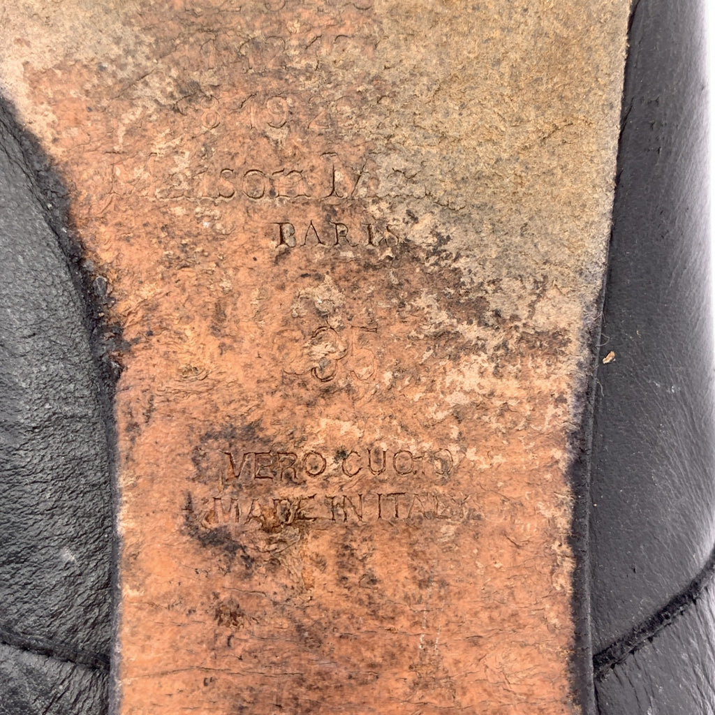 Maison Margiela | Tabi 皮革芭蕾平底鞋 | 尺寸 35 | 女款